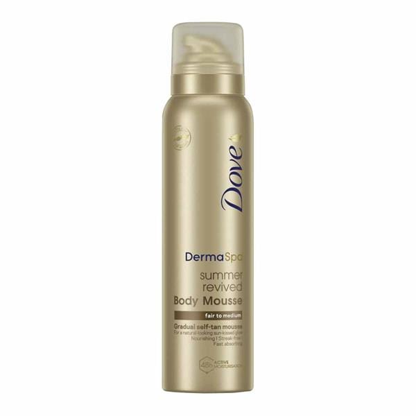 Dove Derma Spa Summer Revived Body Mousse- Fair Medium 150ml Tanning