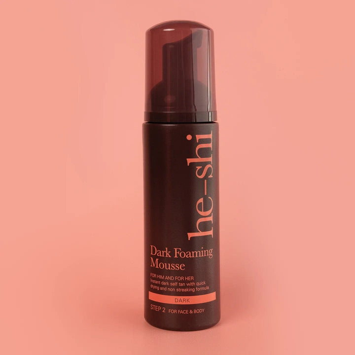 He-Shi Dark Foaming Mousse 150ml Tanning Oil & Lotion