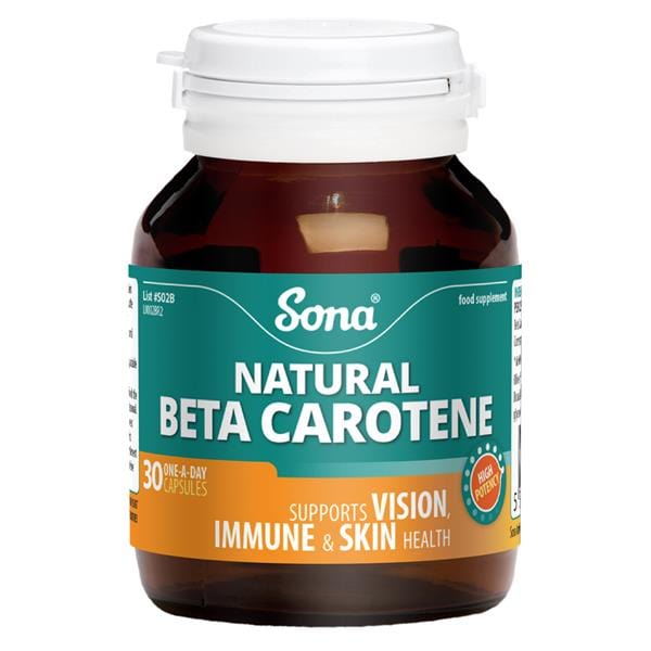 Sona Natural Beta Carotene (30) Tanning