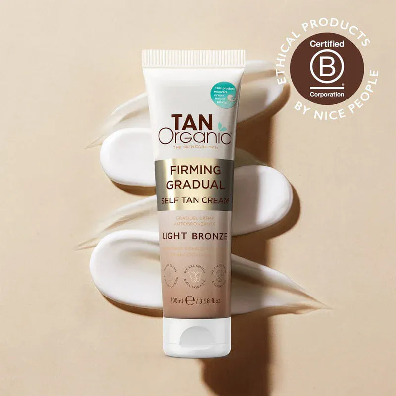 TanOrganic Firming Gradual Self Tan Cream 100ml Tanning TanOrganic Firming Gradual Self Tan Cream 100ml