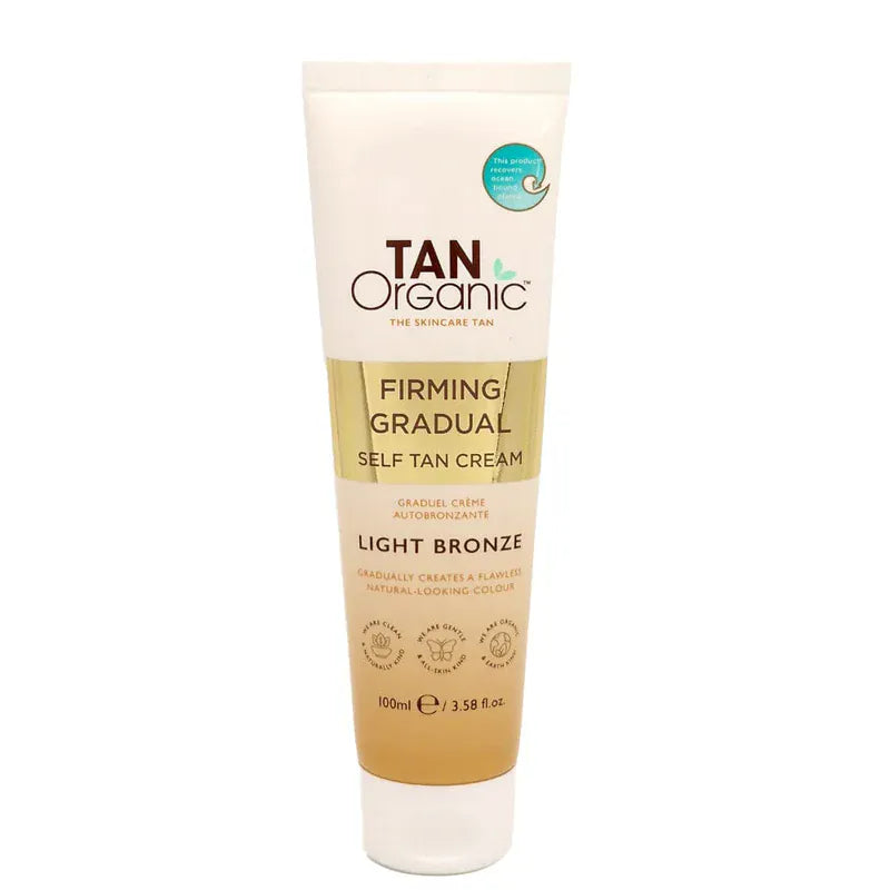 TanOrganic Firming Gradual Self Tan Cream 100ml Tanning TanOrganic Firming Gradual Self Tan Cream 100ml