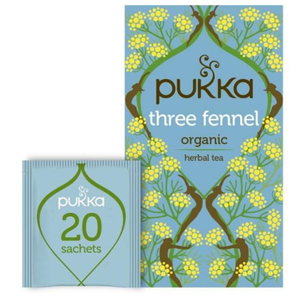 Pukka Three Fennel Tea (20) Tea & Infusions