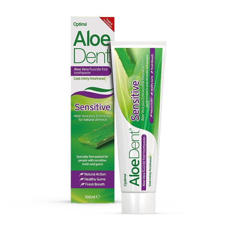 AloeDent Sensitive fluoride free toothpaste 100ml Toothpaste