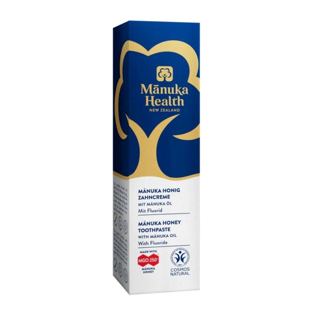 Manuka Health MGO 250+ Manuka Honey Toothpaste with Fluoride - 75ml Toothpaste Manuka Health MGO 250+ Manuka Honey Toothpaste with Fluoride - 75ml