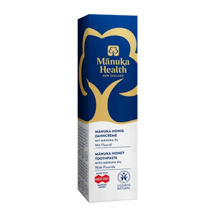 Manuka Health MGO 250+ Manuka Honey Toothpaste with Fluoride - 75ml Toothpaste Manuka Health MGO 250+ Manuka Honey Toothpaste with Fluoride - 75ml