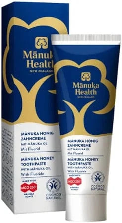 Manuka Health MGO 250+ Manuka Honey Toothpaste with Fluoride - 75ml Toothpaste Manuka Health MGO 250+ Manuka Honey Toothpaste with Fluoride - 75ml