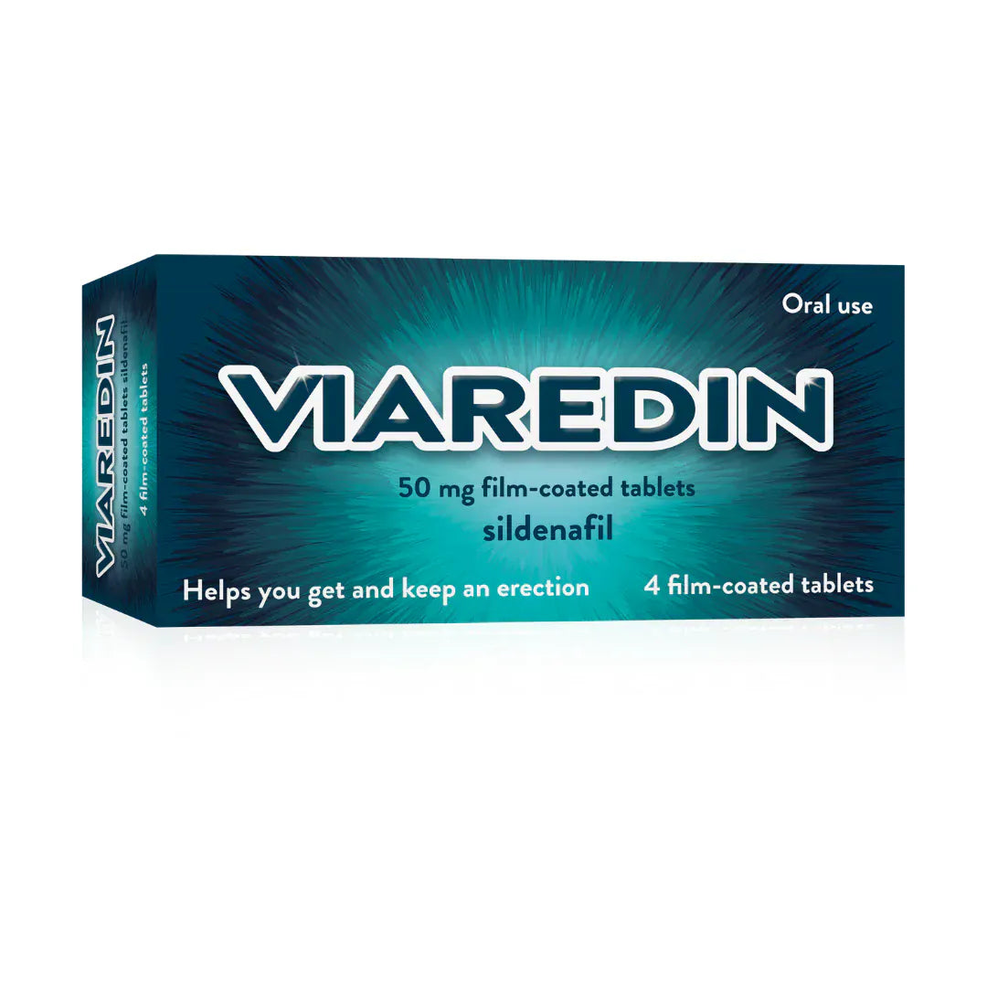Viaredin OTC Sildenafil 50mg Tablets 4 pack Viaredin OTC Sildenafil 50mg Tablets 4 pack