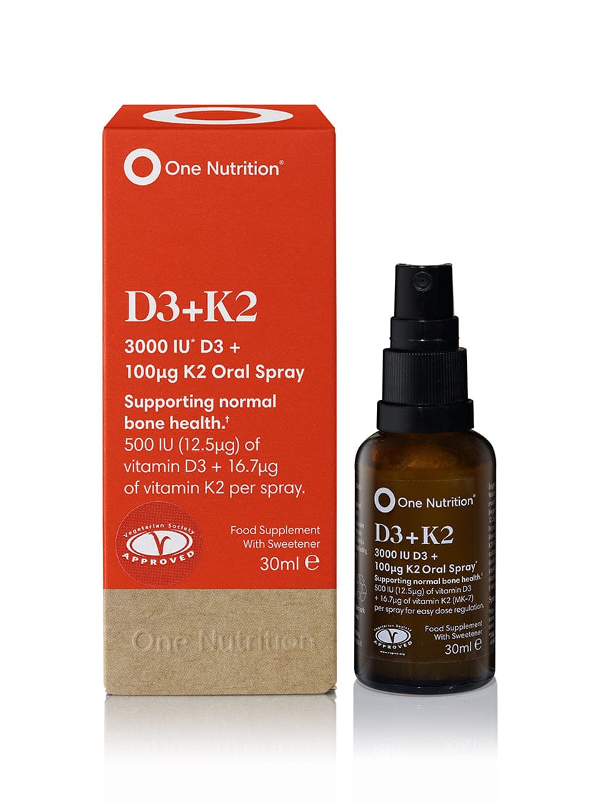 One Nutrition D3 + K2 Oral Spray 30ml Vitamin D One Nutrition D3 + K2 Oral Spray 30ml