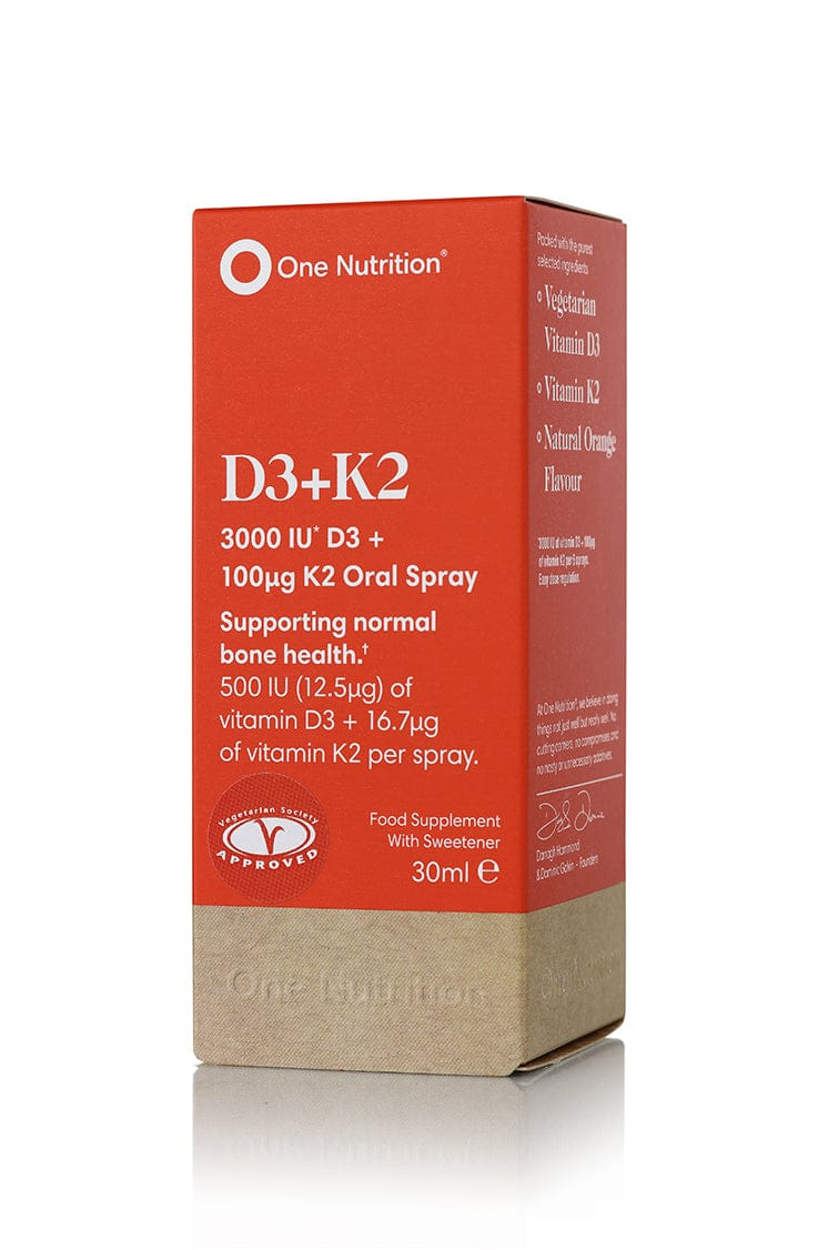 One Nutrition D3 + K2 Oral Spray 30ml Vitamin D One Nutrition D3 + K2 Oral Spray 30ml