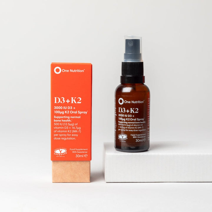 One Nutrition D3 + K2 Oral Spray 30ml Vitamin D One Nutrition D3 + K2 Oral Spray 30ml