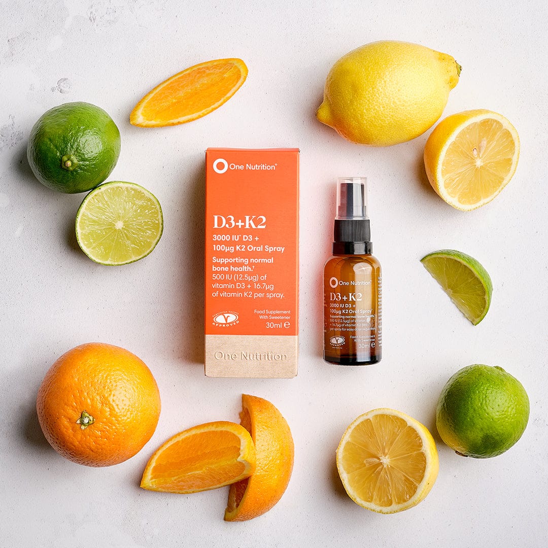 One Nutrition D3 + K2 Oral Spray 30ml Vitamin D One Nutrition D3 + K2 Oral Spray 30ml
