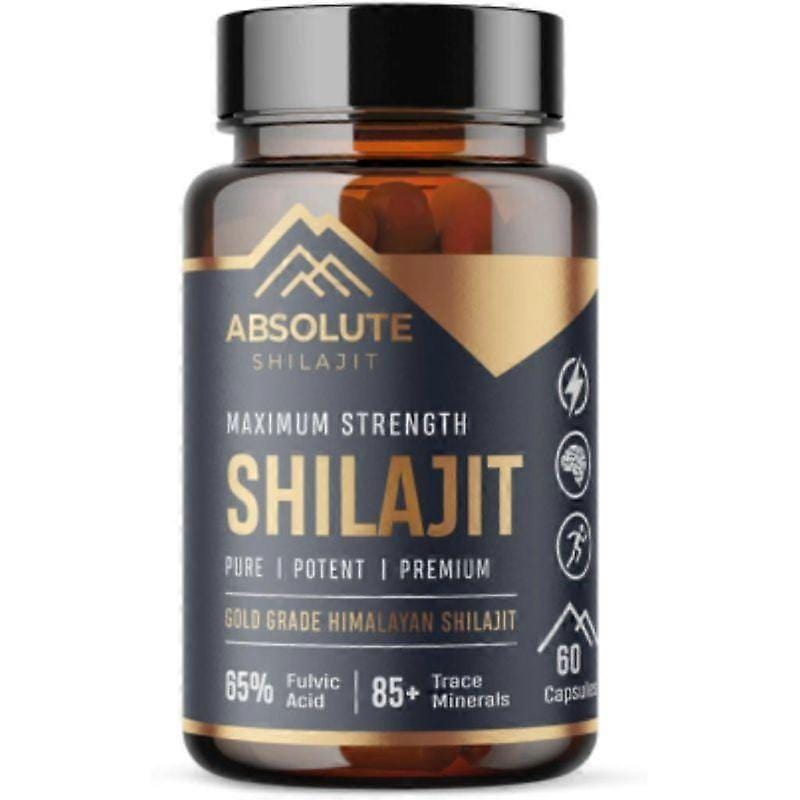 Absolute Shilajit 500mg Maximum Strength Capsules 60 Vitamins & Supplements Absolute Shilajit 500mg Maximum Strength Capsules 60