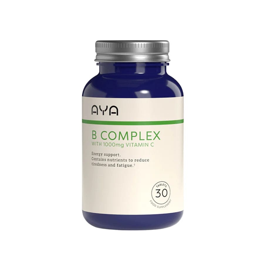 AYA B Complex with 1000mg Vitamin C 30 Vitamins & Supplements