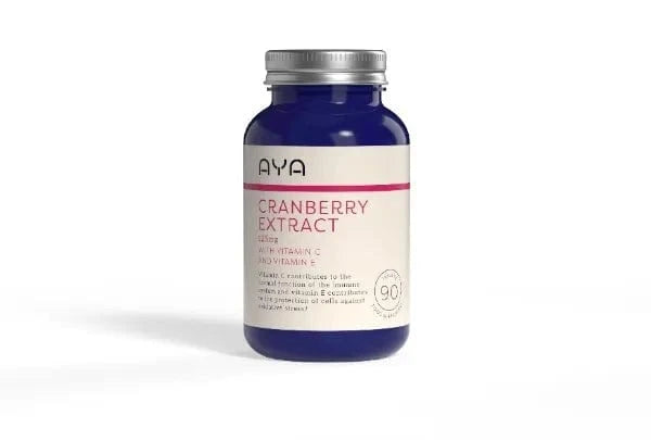 Aya Cranberry 125mg with Vit C & E 90 Tablets Vitamins & Supplements Aya Cranberry 125mg with Vit C & E 90 Tablets