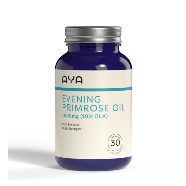 Aya Evening Primrose Oil 10% GLA 30 Capsules Vitamins &amp; Supplements AYA Evening Primrose Oil 10% GLA 30 Capsules | Omega 6 Supplement Ireland