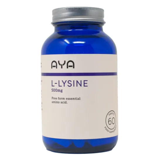 AYA L-Lysine 500mg 60s Vitamins &amp; Supplements AYA L-Lysine 500mg 60s