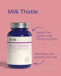 Aya Milk Thistle 150mg 60 Tablets Vitamins &amp; Supplements Aya Milk Thistle 150mg 60 Tablets