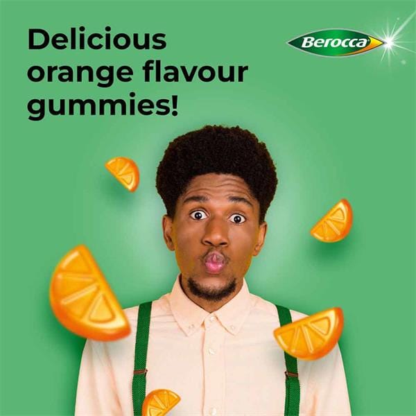 Berocca Immuno Orange Gummies 60 Pack Vitamins & Supplements Berocca Immuno Orange Gummies 60 Pack