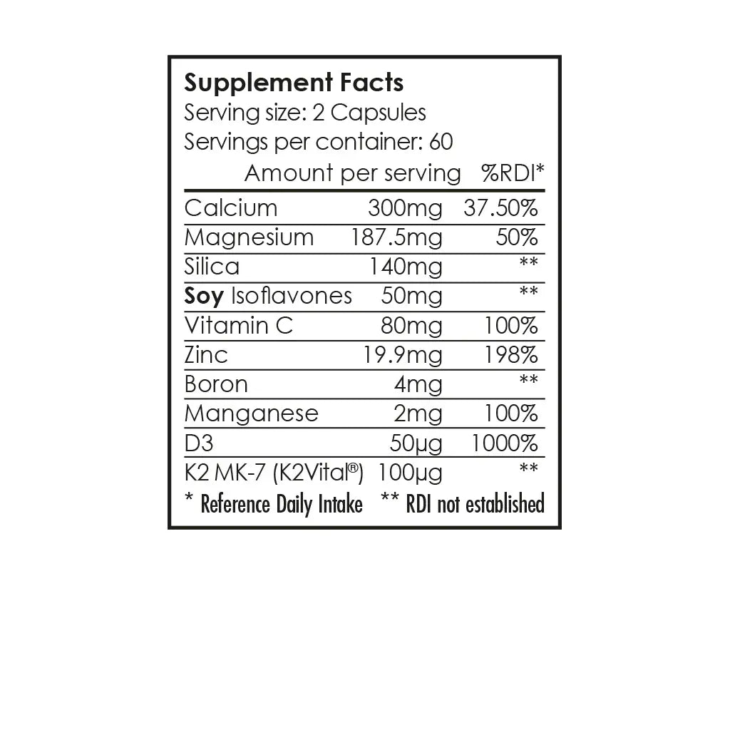 Cleanmarine Bone Factors 60 Vitamins &amp; Supplements Cleanmarine Bone Factors 60