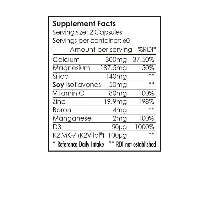 Cleanmarine Bone Factors 60 Vitamins &amp; Supplements Cleanmarine Bone Factors 60