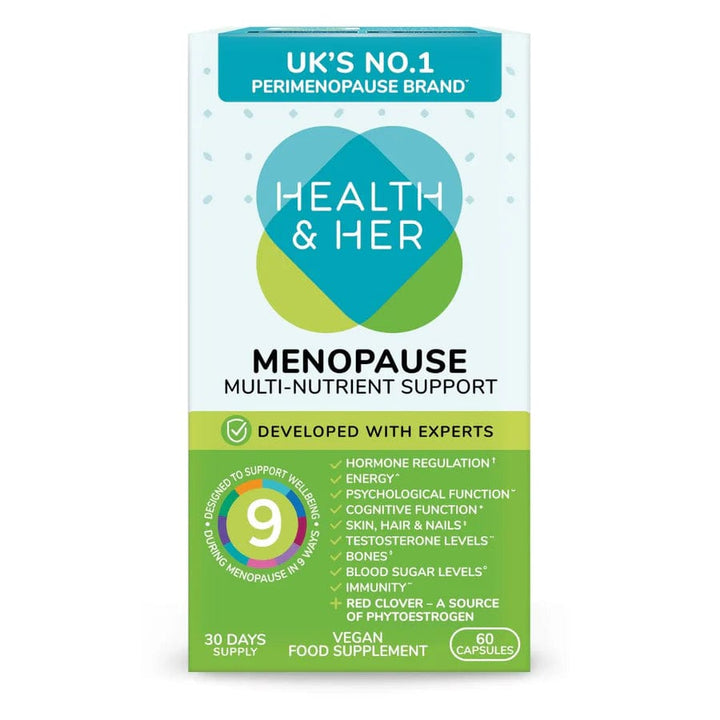 Health & Her Menopause Multi Nutrient Supplement 60 Vitamins & Supplements