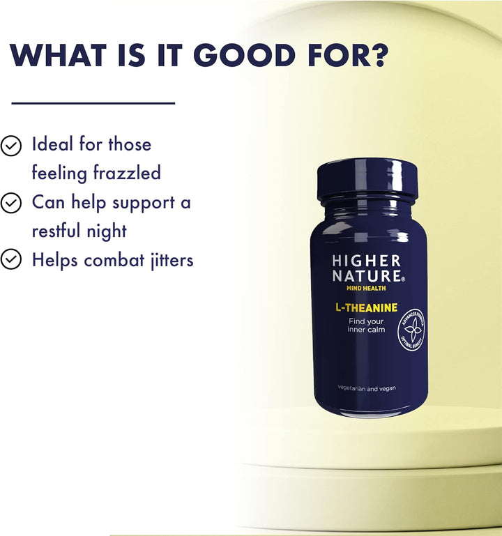 Higher Nature L-Theanine (90) Vitamins & Supplements