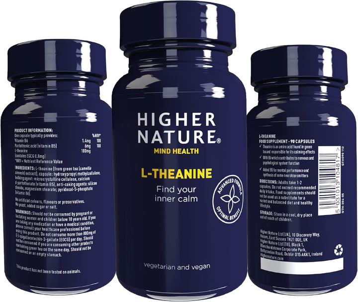 Higher Nature L-Theanine (90) Vitamins & Supplements