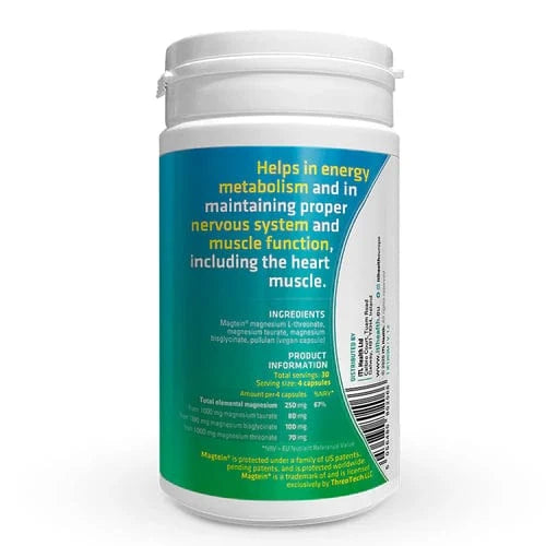 MAGtrio - Magnesium Taurate, Bisglycinate & Threonate 120 Vitamins & Supplements MAGtrio - Magnesium Taurate, Bisglycinate & Threonate 120