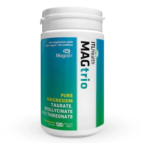 MAGtrio - Magnesium Taurate, Bisglycinate & Threonate 120 Vitamins & Supplements MAGtrio - Magnesium Taurate, Bisglycinate & Threonate 120
