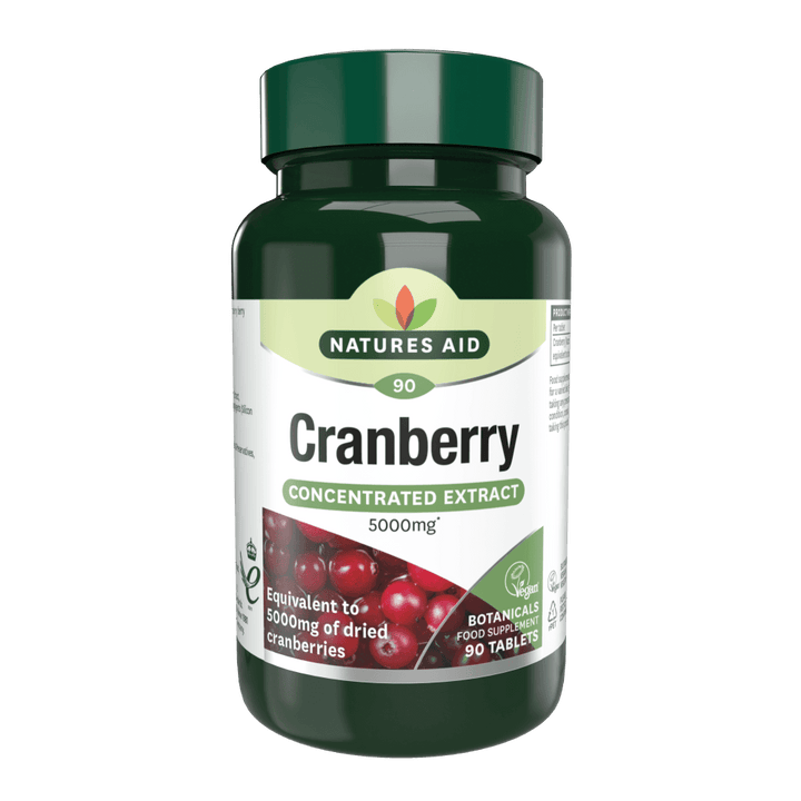 Natures Aid Cranberry 5000mg - 30 Tablets Vitamins & Supplements
