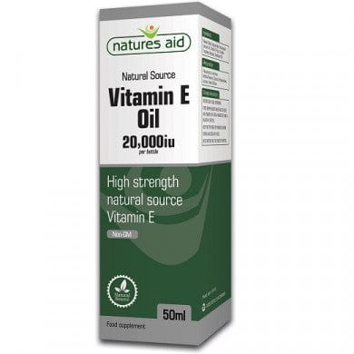 Natures Aid Vitamin E 20,000iu 50ml Vitamins & Supplements