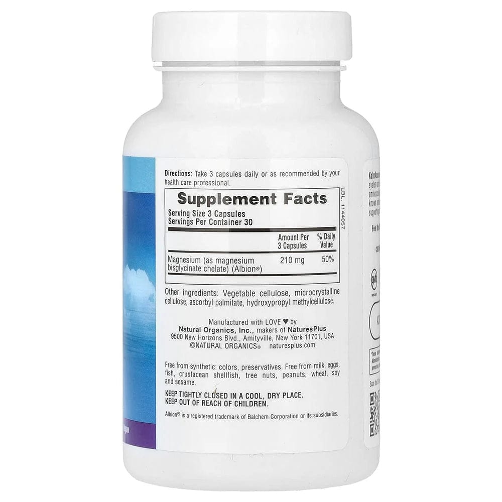 Natures Plus Magnesium Glycinate 90 Vitamins & Supplements Natures Plus Magnesium Glycinate 90