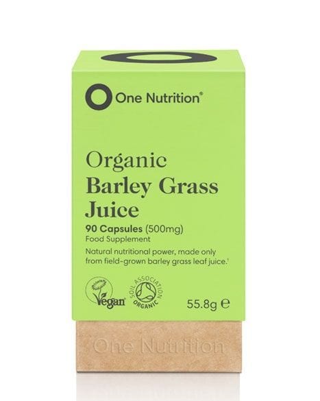 One Nutrition Organic Barley Grass Juice (90 Capsules) Vitamins & Supplements