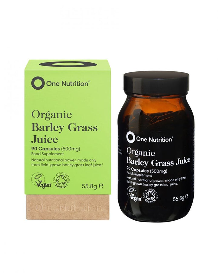 One Nutrition Organic Barley Grass Juice (90 Capsules) Vitamins & Supplements