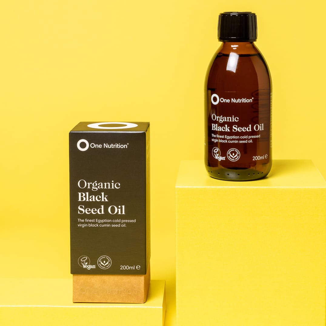 One Nutrition Organic Black Seed Oil (200ml) Vitamins &amp; Supplements One Nutrition Organic Black Seed Oil (200ml)