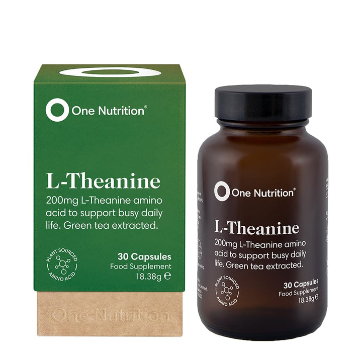 One Nutrition Pure L-Theanine 200mg Capsules 30 Vitamins &amp; Supplements New Nordic Pure L-Theanine 200mg 30 Capsules | Green Tea L-Theanine | Lir Pharmacy