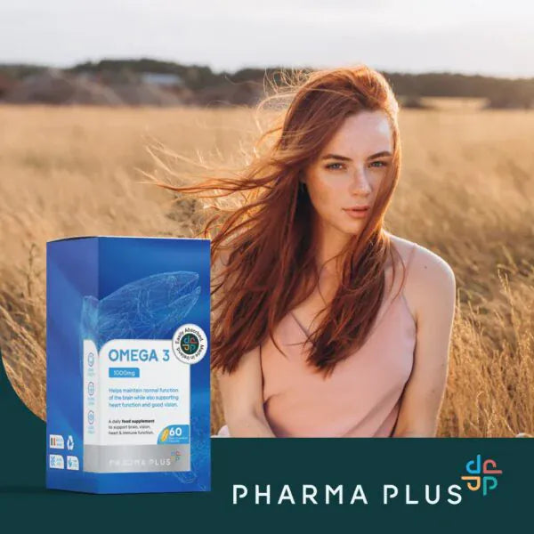 Pharma Plus Omega 3 1000mg 60 Capsules Vitamins &amp; Supplements Pharma Plus Omega 3 1000mg 60 Capsules