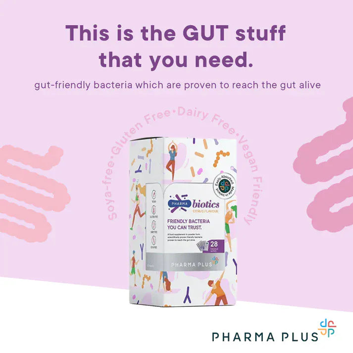 Pharma Plus Pharmabiotic (For After Antibiotics) 7 Sachets Vitamins &amp; Supplements Pharma Plus Pharmabiotic 7 Sachets | Gut Health After Antibiotics Ireland