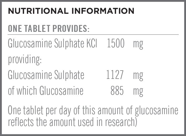 Quest Glucosamine Sulphate 1500mg 60 Vitamins & Supplements Quest Glucosamine Sulphate 1500mg 60