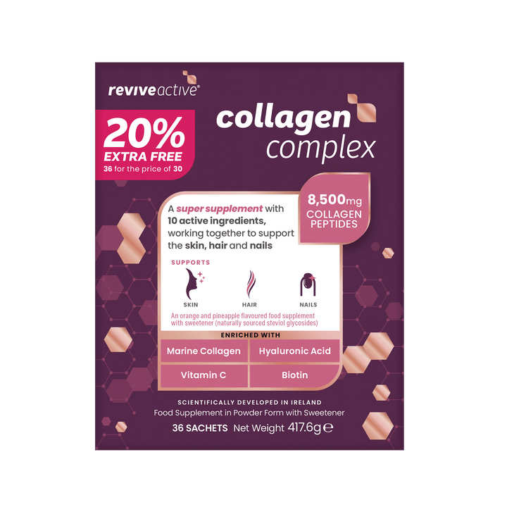 Revive Active Collagen Complex 20% Extra FREE 36 Sachets Vitamins & Supplements Revive Active Collagen Complex 20% Extra FREE 36 Sachets