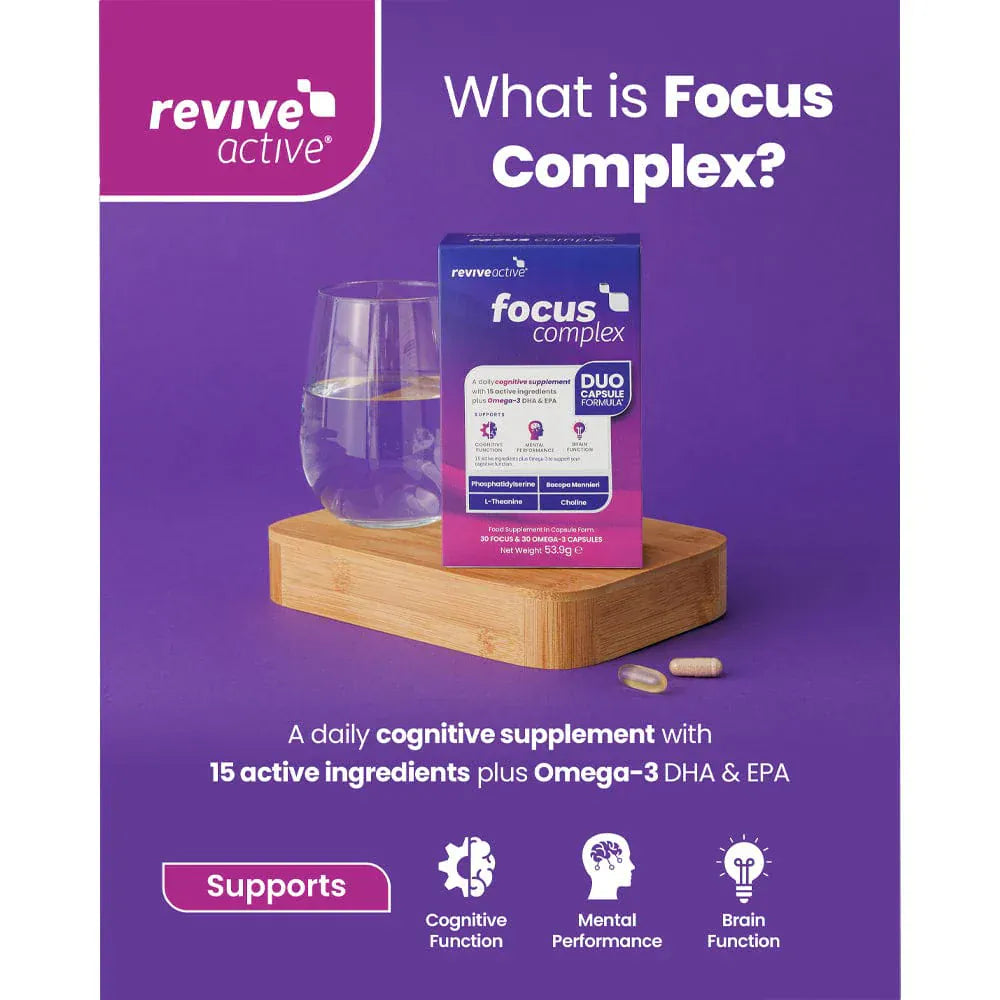 Revive Active Focus 60 Capsules Vitamins & Supplements Revive Active Focus 60 Capsules