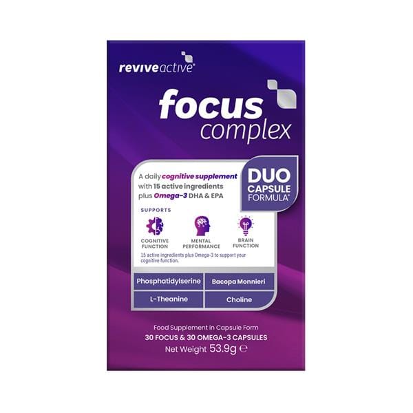 Revive Active Focus 60 Capsules Vitamins & Supplements Revive Active Focus 60 Capsules