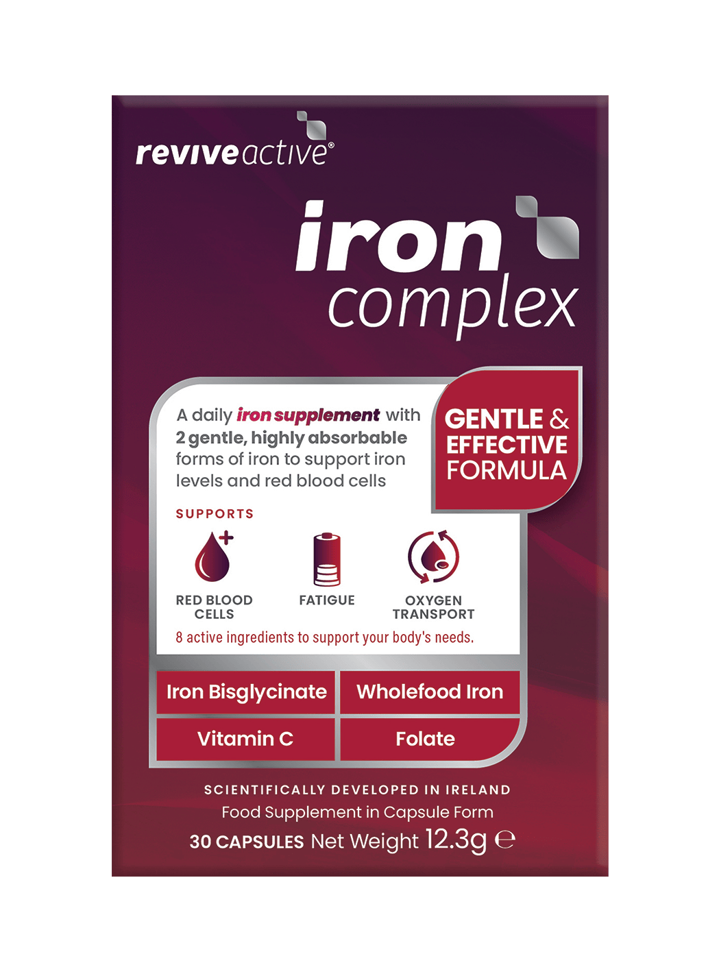 Revive Active Iron Complex 30 Vitamins & Supplements Revive Active Iron Complex 30