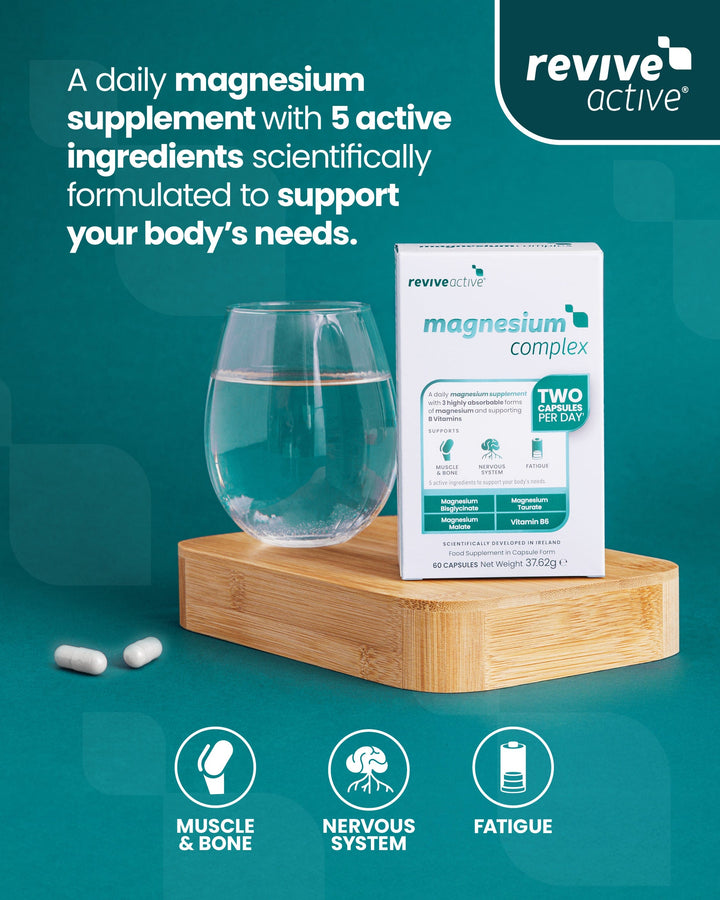 Revive Active Magnesium Complex 60 Vitamins & Supplements Revive Active Magnesium Complex 60