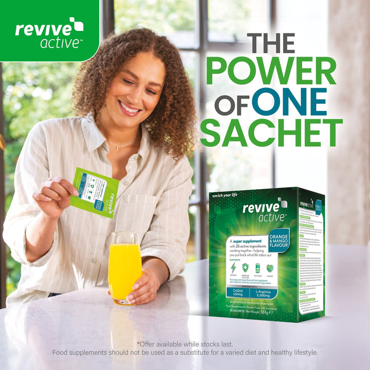 Revive Active Multivitamin Supplement 20% Extra Free Sachets (36) Vitamins & Supplements