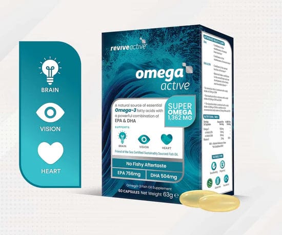 Revive Active Omega Active 60 Capsules Vitamins & Supplements