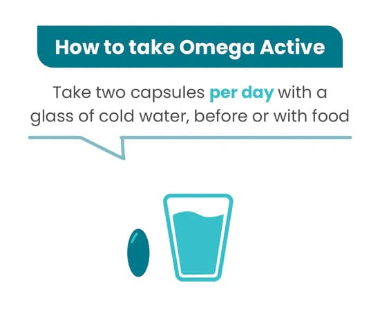 Revive Active Omega Active 60 Capsules Vitamins & Supplements