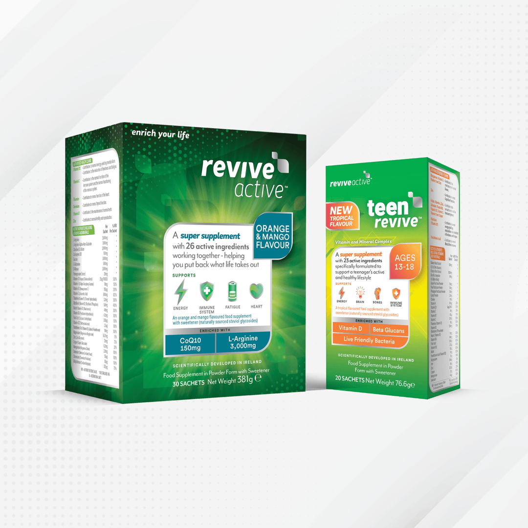 Revive Active Original & Teen Revive Tropical Combo Vitamins & Supplements