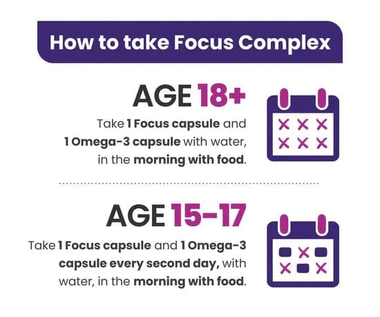 Revive Focus 60 Capsules Vitamins & Supplements Revive Focus 60 Capsules