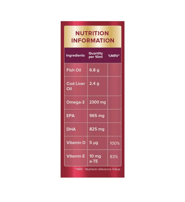 Seven Seas Maximum Strength Cod Liver Oil 300ml Vitamins &amp; Supplements Seven Seas Maximum Strength Cod Liver Oil 300ml | Omega 3 Ireland
